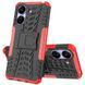 PC + TPU чехол Armor для Xiaomi Redmi 13C красный 095597 фото 3