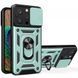 PC + TPU чохол Camshield armor для iPhone 15 Pro Max / зелений 093632 фото 1