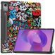 Шкіряний чохол книжка Crazy Horse на планшет Lenovo Idea Tab Pro (12.7")/graffiti 099241 фото 1
