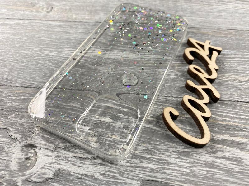 TPU чохол Star Glitter для Apple iPhone 12 Pro прозорий 083191 фото