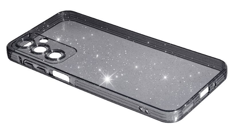 Чохол силіконовий Clear Shine на Samsung Galaxy A16 (4G) / чорний 203226 фото