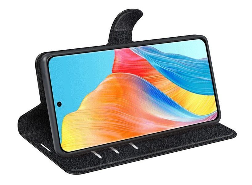 Чехол книжка Lichee для OPPO A38 черный 093096 фото