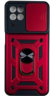 PC + TPU чохол Camshield armor для Samsung Galaxy M33 (5G) / червоний 087646 фото
