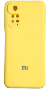 Чехол Soft touch для Xiaomi Redmi Note 11 / желтый 089271 фото