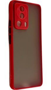 TPU чохол накладка Matte Color Case для Xiaomi 13 Lite червоний 092082 фото