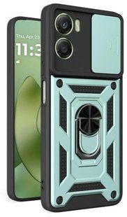 PC + TPU чехол Camshield Armor для Motorola G06 Power / зеленый 204377 фото