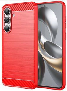 TPU чехол накладка Urban для Samsung Galaxy S25 FE / красный 203662 фото