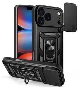 PC + TPU чохол Camshield Armor для iPhone 18 Pro / чорний 205504 фото