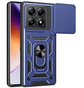 PC + TPU чохол Camshield Armor для Xiaomi 14T Pro / синій 201955 фото