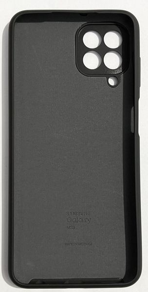 Чохол Soft touch для Samsung Galaxy M33 (5G) / чорний 087853 фото