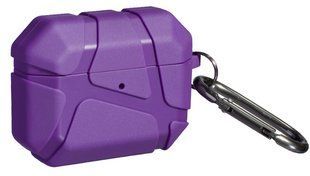 Силиконовый чехол Fashion Pods с карабином для AirPods Pro 3 / Shock Violet 204168 фото