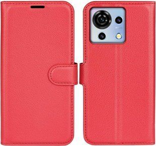 Чохол книжка Lichee для ZTE Blade V50 Vita червоний 094927 фото