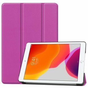Шкіряний чохол книжка Crazy Horse для iPad Air 3 10.5" (2019) / фіолетовий 094184 фото