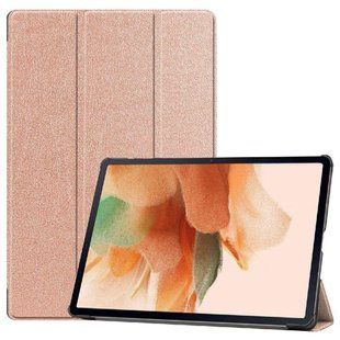 Чехол книжка Crazy Horse для Samsung Galaxy Tab S7 Plus (12.4") T975 / rose gold 099503 фото