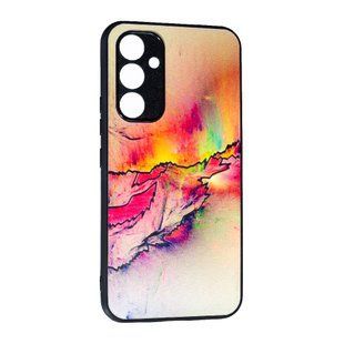 TPU чехол Marble Ultraviolet для Samsung Galaxy A34 Red 088621 фото