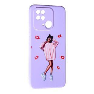 Чохол Art на Xiaomi Poco C40 (на покоц40) Purple 086152 фото