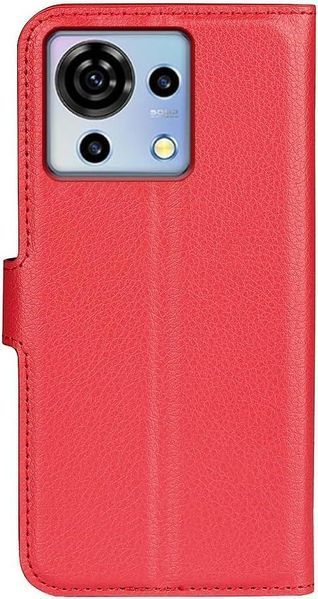 Чехол книжка Lichee для ZTE Blade V50 Vita красный 094927 фото