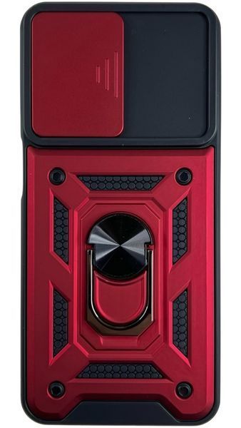 PC + TPU чохол Camshield armor для Samsung Galaxy M33 (5G) / червоний 087646 фото