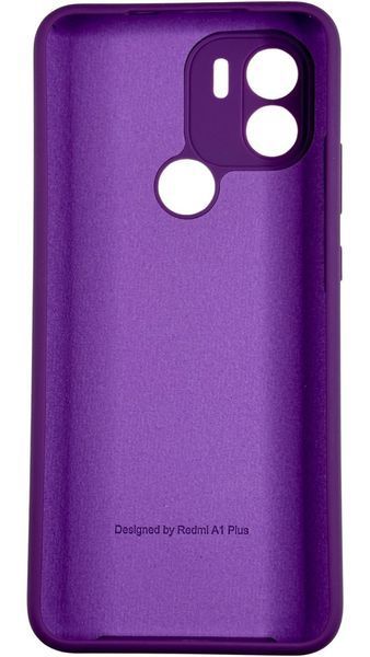 Чохол Soft touch для Xiaomi Redmi A1 Plus / баклажановий 095330 фото