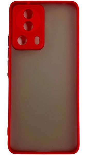 TPU чохол накладка Matte Color Case для Xiaomi 13 Lite червоний 092082 фото