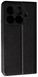 Шкіряний чохол книжка Fibra case на Xiaomi 15T Pro / black 204144 фото 2