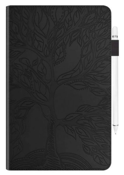 Чохол книжка Wood book для Lenovo Tab K11 2024 (11") / чорний 202186 фото