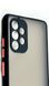 TPU чохол накладка Matte Color Case для Samsung Galaxy A73 чорний 092432 фото 3