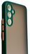 TPU чохол накладка Matte Color Case для Samsung Galaxy A34 темно-зелений 092482 фото 3