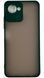 TPU чохол накладка Matte Color Case для Realme C30S темно-зелений 092632 фото 3