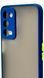 TPU чехол накладка Matte Color Case для OPPO A55 синий 83237 фото 3