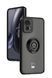 TPU чохол накладка Matte Ring Magnit для Motorola Edge 30 Neo чорний 093348 фото 1