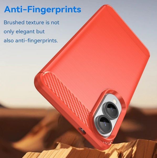 TPU чохол накладка Urban для Samsung Galaxy S25 Edge / червоний 202835 фото