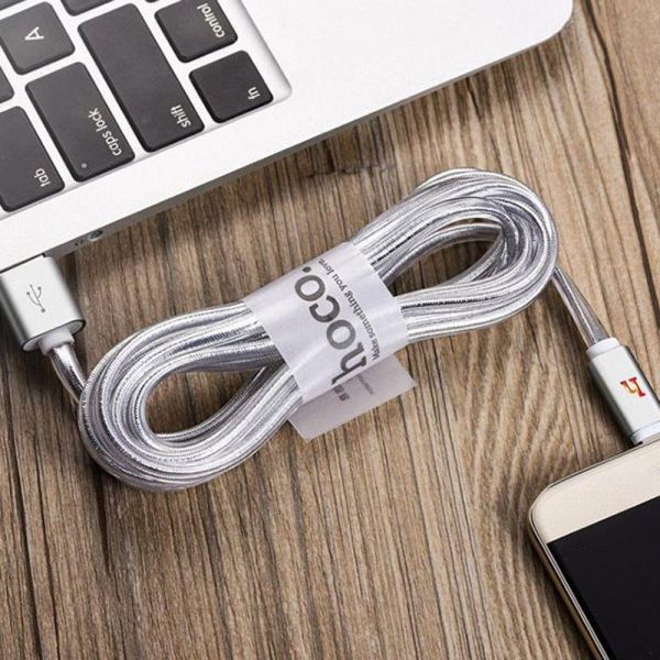 USB-кабель Hoco UPL12 Plus Jelly Braided Type-C Cable (1.2m) (4 кольори) 80624 фото