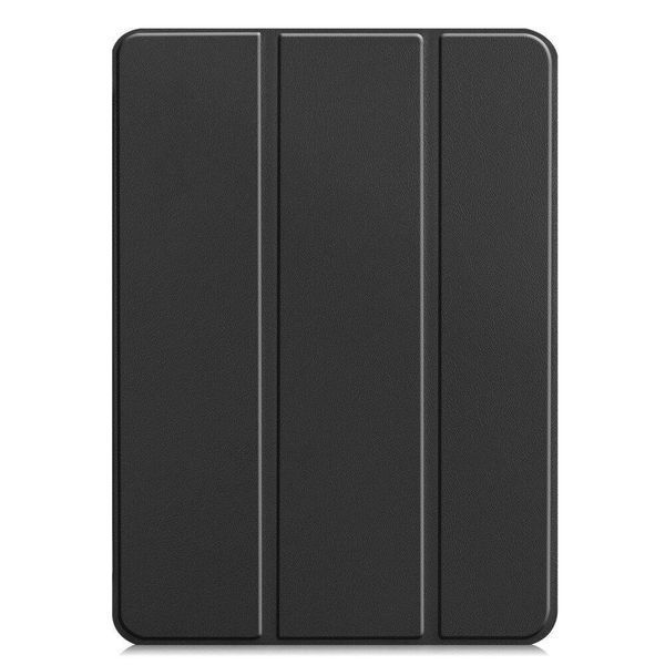 Шкіряний чохол книжка Crazy Horse на планшет iPad Pro 12.9" (2022) / чорний 098574 фото