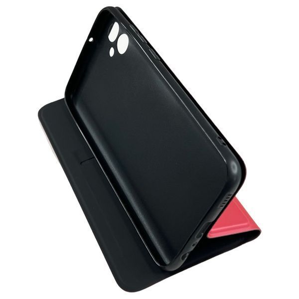 Чохол книжка Fibra case для Samsung Galaxy A04E (на самсунг а04е) червоний 087752 фото