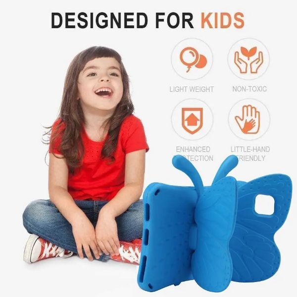 Чохол Butterfly Case на планшет Xiaomi Pad 5 / Pad 5 Pro (11") / блакитний 202141 фото