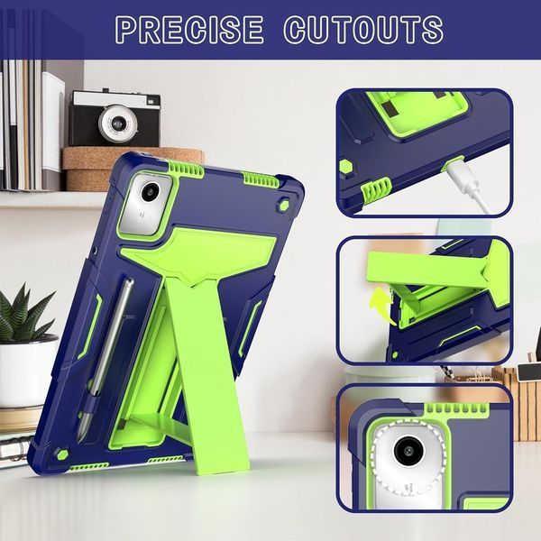 Чехол Space case на планшет Lenovo Xiaoxin Pad 2024 (11") / синий+зеленый 097814 фото