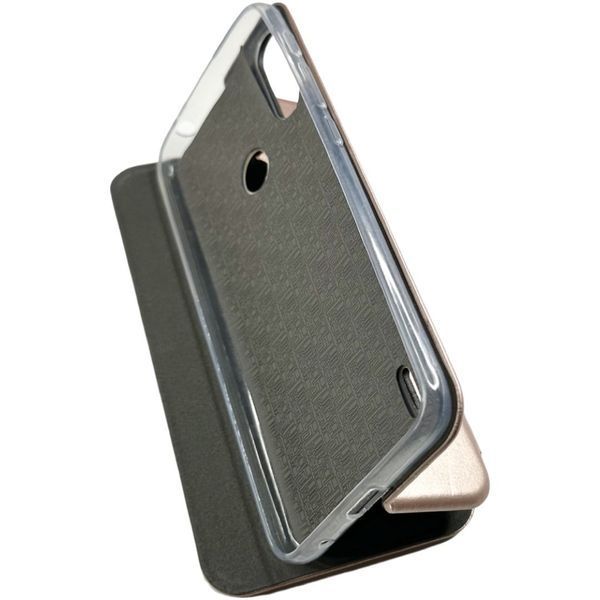 Чехол книжка Elegant book для Motorola E7 Power розовый 91425 фото