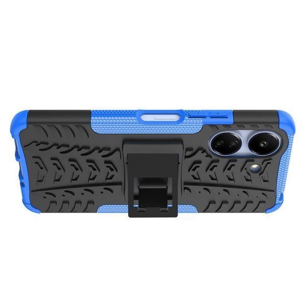 PC + TPU чехол Armor для Xiaomi Redmi 13C синий 095598 фото