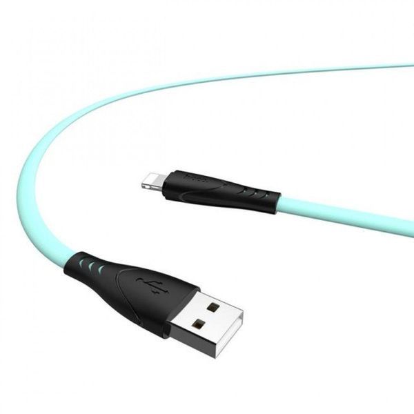 USB кабель Hoco X42 Soft Silicone Lightning Cable (1m) 80595 фото