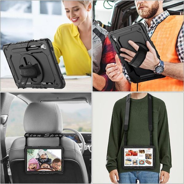 PC + TPU чохол Armor Cover Tablet на планшет Samsung Galaxy Tab S11 (11") / чорний 100595 фото