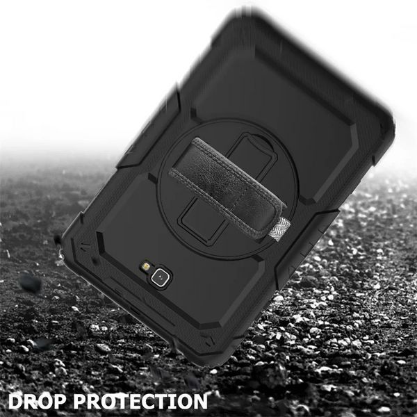 PC + TPU чохол Armor Cover Tablet на планшет Samsung Galaxy Tab A 10.1 (T580/585) / чорний 100062 фото