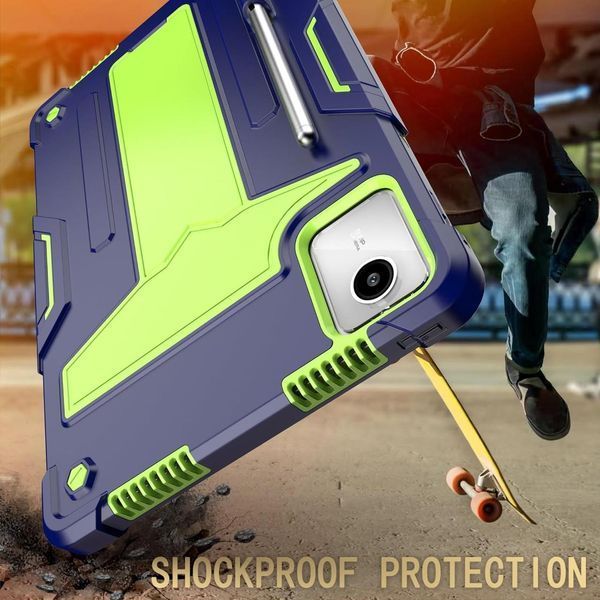 Чехол Space case на планшет Lenovo Xiaoxin Pad 2024 (11") / синий+зеленый 097814 фото