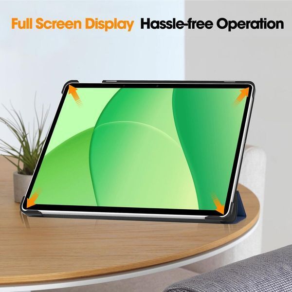 Шкіряний чохол книжка Crazy Horse для OnePlus Pad Lite (11") / dont touch me 203715 фото