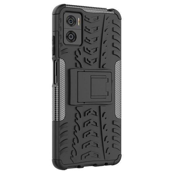 PC + TPU чехол Armor на Motorola E22 красный 89523 фото