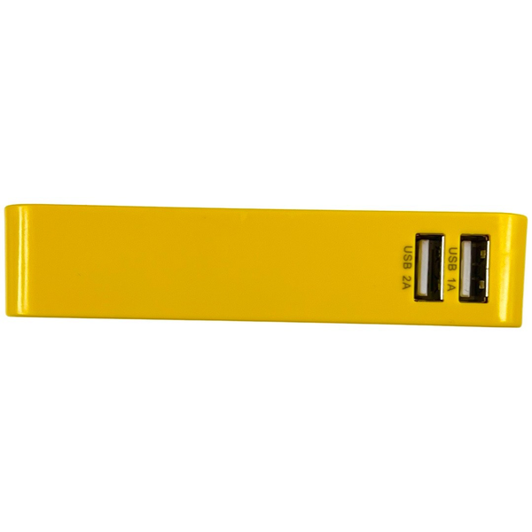 Зовнішній акумулятор Power Bank Leyou LY-900 2A 2USB 11200mAh жовтий 085281 фото