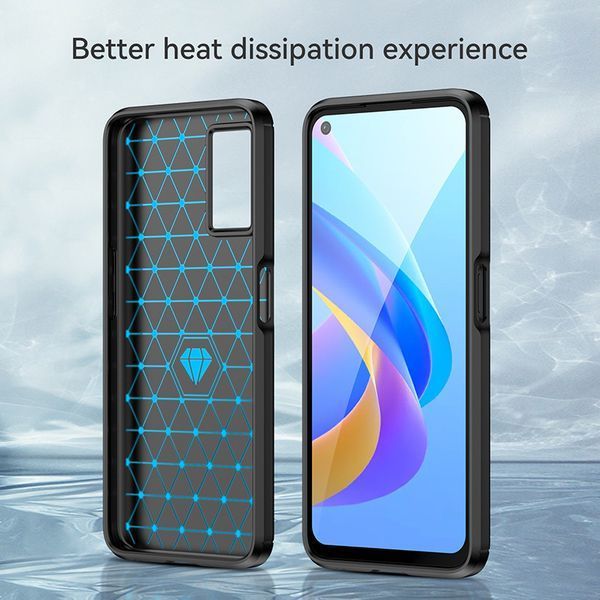 TPU чохол накладка Urban для OPPO A96 / червоний 089573 фото
