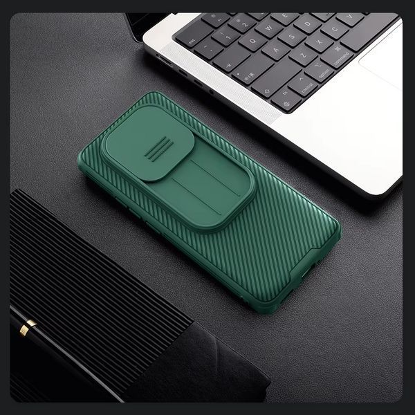 Чохол CamShield Pro Case Nillkin на Xiaomi Redmi Note 14 Pro (5G) / зелений 098823 фото
