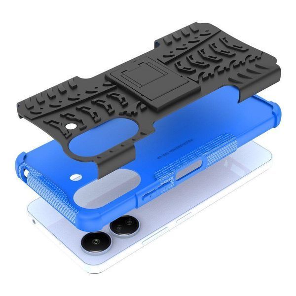 PC + TPU чехол Armor для Xiaomi Redmi 13C синий 095598 фото