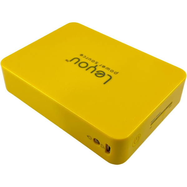 Зовнішній акумулятор Power Bank Leyou LY-900 2A 2USB 11200mAh жовтий 085281 фото